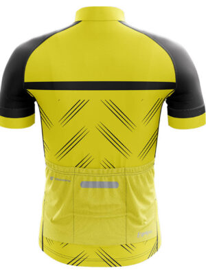 Cycling Jerseys for Men | Mountain Bicycle Upper Wear Yellow & Black Color