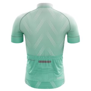 Men’s Cycling Jerseys Online Road Biking Jersey Green & White Color