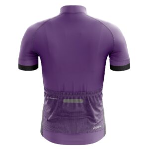 Men’s Short Sleeve Bicycle Jerseys | Custom Cycling Jersey for Cyclist Purple Color