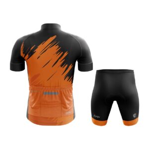 Custom Cycling Jerseys Online | Triumph Bicycle Clothing Orange & Black Color