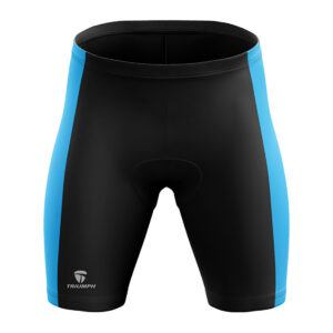 Cycling Shorts for Men | Gel Tech Padded Shorts Quick-Dry Tights Half Pants Black & Blue Color