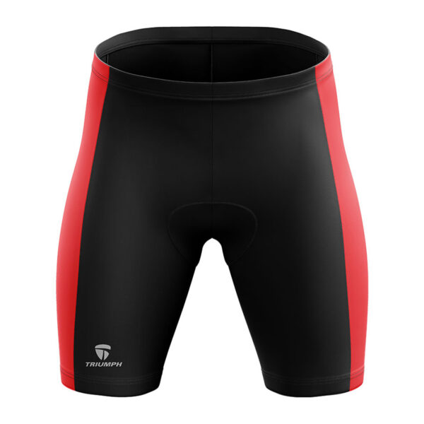 Cycling Shorts for Men?s | Quick-Dry Padded Shorts Half Pants Black & Red Color