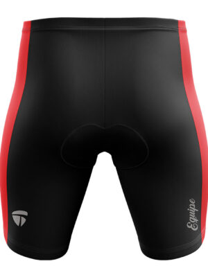 Cycling Shorts for Men?s | Quick-Dry Padded Shorts Half Pants Black & Red Color
