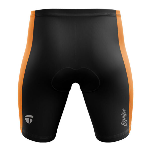 Cycling Bottoms Wear | Men?s Cycling Shorts with Gel Tech Padding Black & Orange Color