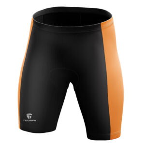 Cycling Bottoms Wear | Men?s Cycling Shorts with Gel Tech Padding Black & Orange Color