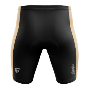 Cycling Shorts | Gel Tech Padded Shorts for Men Quick-Dry Bicycle Half Pants Black & Golden Color