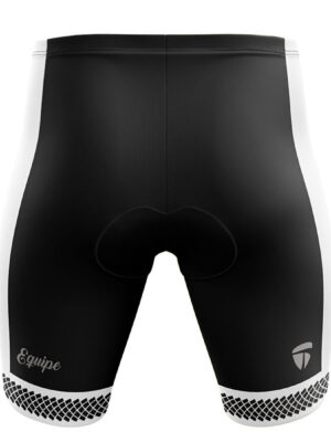 Cycling Padded Half Pants Tights for Men’s | Cycling Shorts Black & White Color