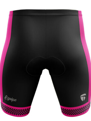 Gel Padded Cycling Shorts | Bike Riding Clothes for Men Black & Pink Color