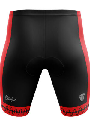 Long Ride Professional Padded Bicycle Shorts | Men Cycling Shorts Black & Red Color