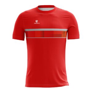 Polyester Cycling T-shirt Red for Men | Cycling Clothes Red Color