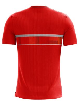 Polyester Cycling T-shirt Red for Men | Cycling Clothes Red Color