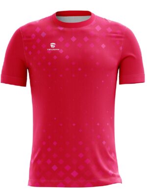 Half Sleeve Cycling T-shirt for Women | Quick Dry Men Tshirts Pink Color