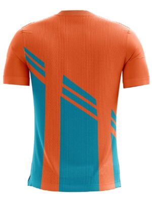 Women Cycling Shirts and Jersey | Men’s Customised Clothes Orange & Blue Color