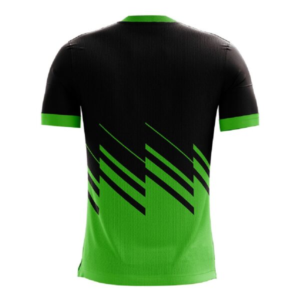 Cycling Jersey for Men Breathable Short Sleeve Tshirts Black & Green Color