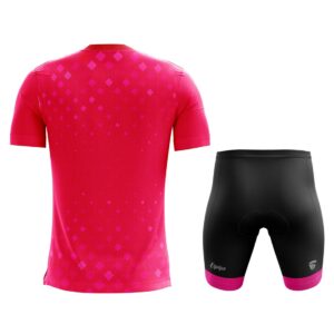 ts with Printed Cycling Tshirts for Men Pink & Black Color