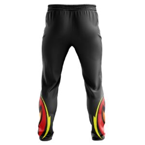 Custom Men’s Cricket Track Pants Black | Cricket Sports Clothes