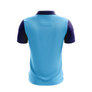 Cricket Sports Club Jersey New Design Cricket Training T Shirt Blue Color