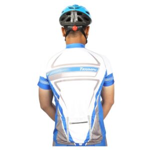 Mens Cycling Jersey Biker Short Sleeve Shirt Quick Dry Full Zip Bicycle Upper Wear