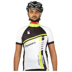 Mens Cycling Jersey Shirt Short Sleeve Bike Riding Tops Outdoor Cycling Clothing