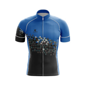 Men?s Cycling Apparel | Custom Sportswear Black & Blue Color
