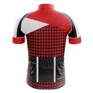 Bicycle Jersey | Men?s Cycling Sports Clothes Red, Black & White Color