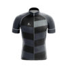 Customized Branded Cycling Jersey Online Black & Grey Color