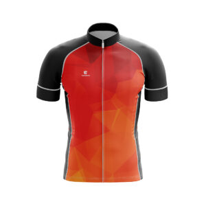 Premium Cycling Jersey & Custome Cycling Tops Orange & Black Color