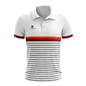 Mens Short Sleeve Collared Polo T-Shirts for Golf