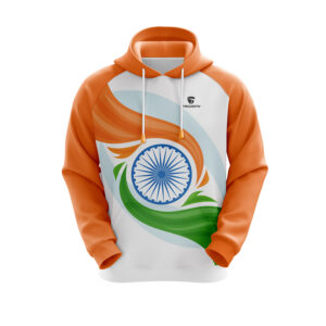 India Tri Color Hoodie | India Flag Printed Hoodies Indian Color