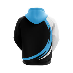 Men’s Customized Winter Hoodies for Boys Black, White & Blue Color