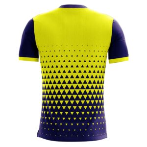 Men’s Jogging Dri-Fit T-shirt & Jersey Yellow & Navy Blue Color