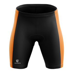 Cycling Bottoms Wear | Men?s Cycling Shorts with Gel Tech Padding Black & Orange Color