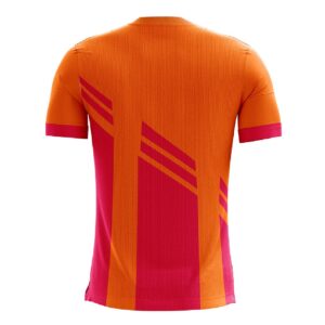 Stylish Bike Riding T shirt for Men | Custom Cycling Clothing Orange & Pink Color
