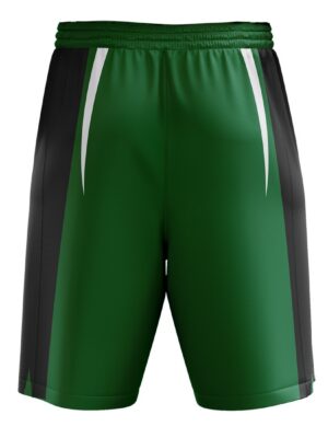 Men Basketball Shorts I Quick Dry Running I Gym I Workout Sports Green & Black Color