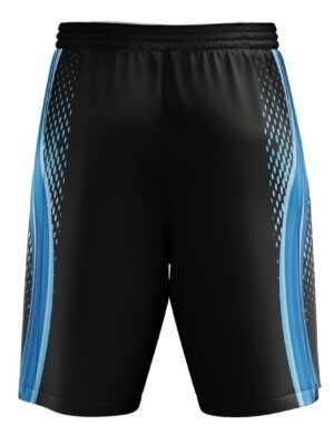 Athletic Running Shorts| Basketball Gym Workout Shorts for Men Black & Blue Color