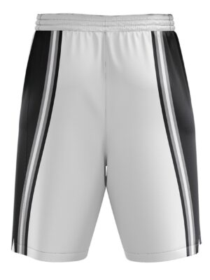 Basketball Shorts for Men | White Black Sports Shorts for Kids White Color