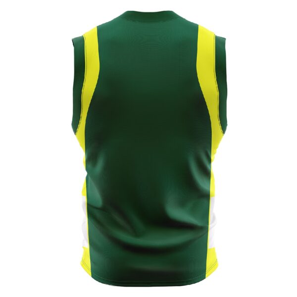 Basketball Jersey For Men | Custom Printed Sportswear Green & Yellow Color