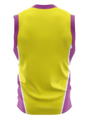 Custom Basketball Team Jersey | Mens Sports Clothing Yellow & Purple Color