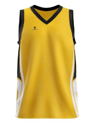 Basketball Jerseys For Man | Custom Sportswear Yellow Color