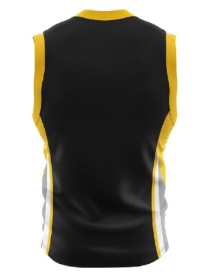 Triumph Basketball Jerseys Online India | Boys Sports Tshirts Black & Yellow Color