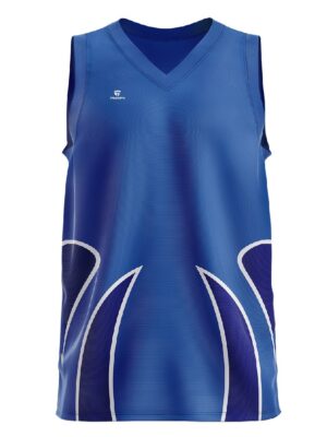 Boys Basketball Jersey | Add Name Number Team Logo Blue Color