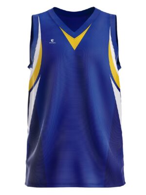 Mens Basketball Jersey | Add Name Number Team Logo Blue color