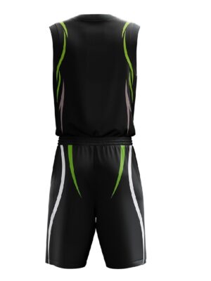 Triumph Basketball Jerseys Online India | Boys Sports Shorts Black & Green Color
