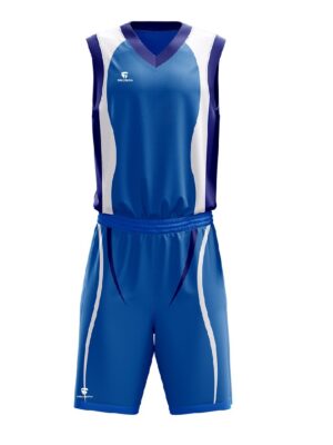 Basketball Sports Jersey Shorts Online for Boy Blue Color