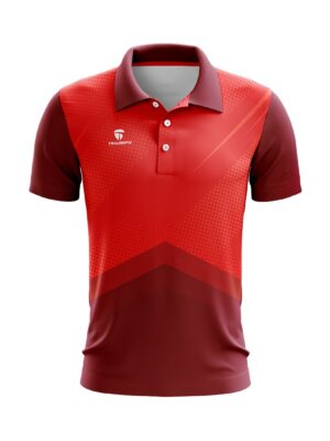 Cricket Club Shirt For Men Best Quality Cricket Sports Jersey Red Color