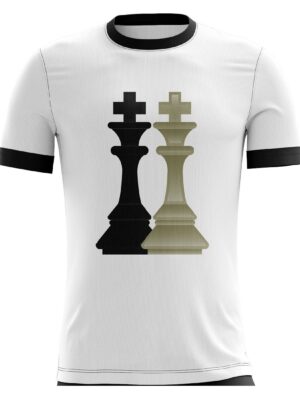 Chess T-Shirts for Kids | Black & White Sports Jersey