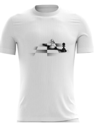 Chess T-Shirts & Apparel for Men | Customised Sports Jersey White Color