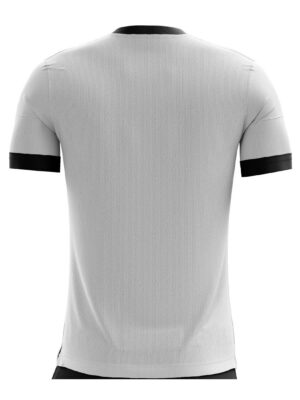 White Sports T-shirt with Chess Design for Kids white & Black Color