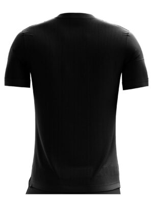 Graphic Printed Chess T-Shirt | Half Sleeve Round Neck Sports Jersey Black Color