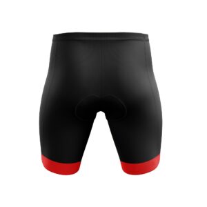 Men's Cycling Bike Shorts GEL Padded Bicycle Riding Pants Tights, Anti-Slip Design - Black Colour